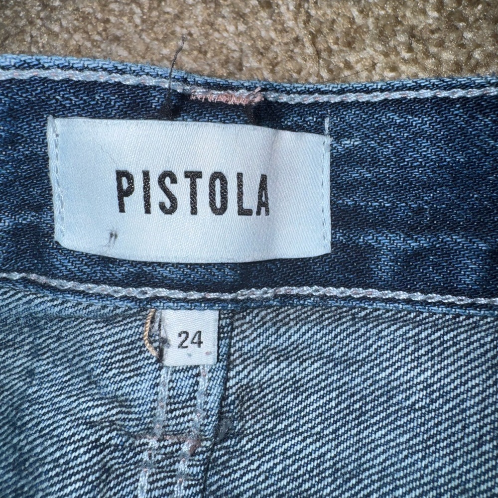 pistola Dark Indigo Straight-Leg Jeans - Picture 3 of 5